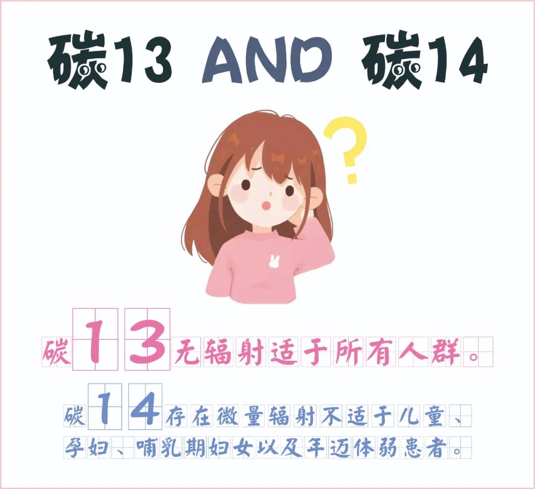 糾結~ 碳13、碳14我該如何選擇？